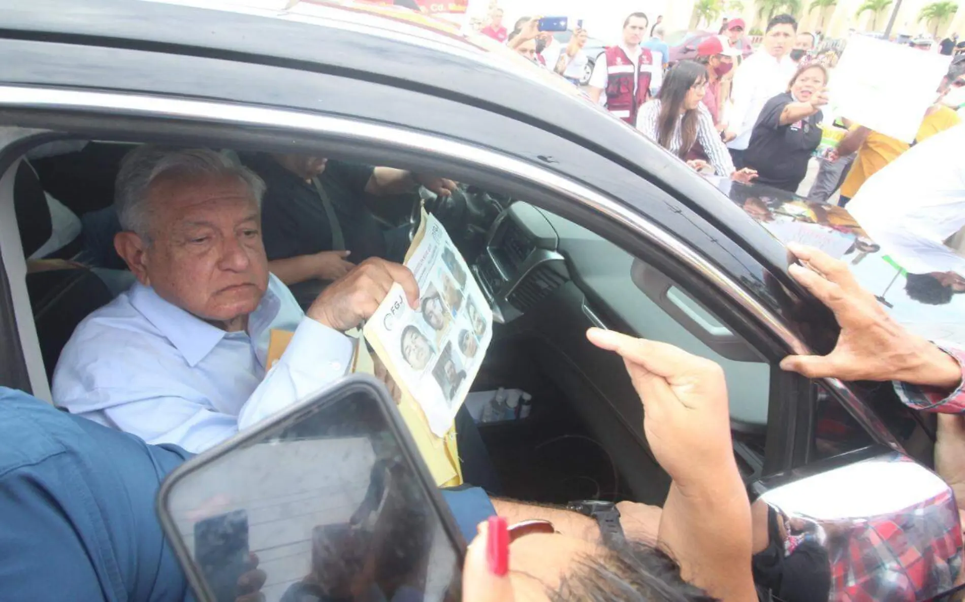 Familia de desaprecidos en Tamaulipas piden a AMLO su apoyo en su visita a Madero  